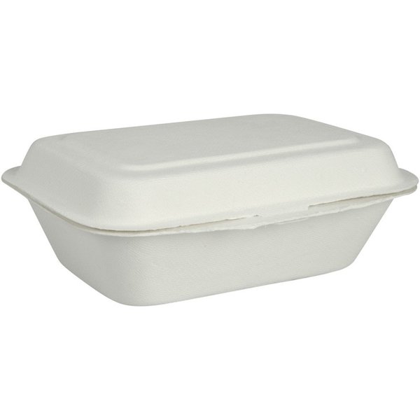 Abena Containers, To-Go, Clam Shell Meal Box w/ Hinged Lid 1999904378